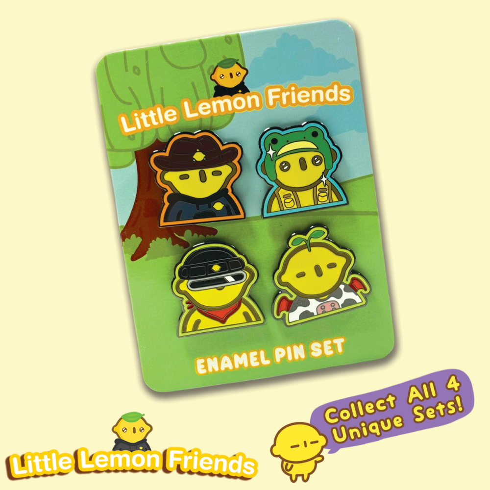 Enamel Pin Set 1